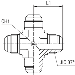 Соединение PX JIC 1.5/16"