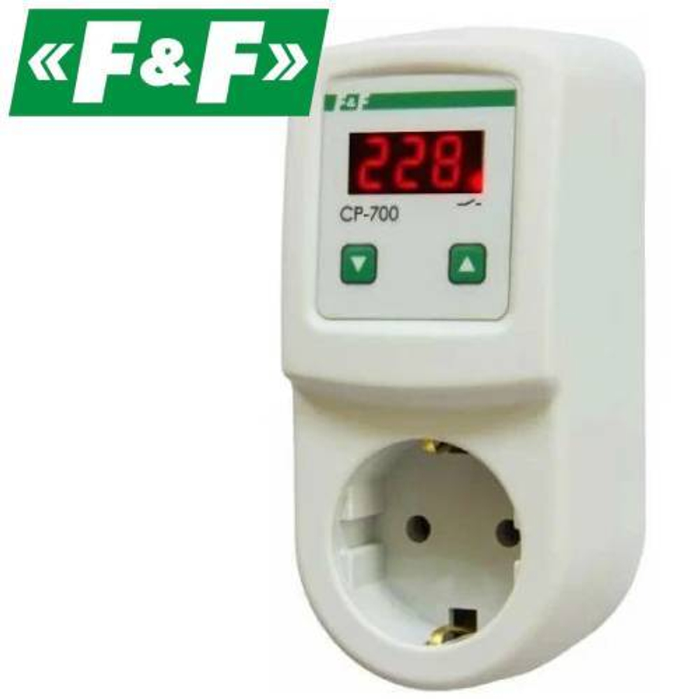 Реле контроля напряжения, индикация напряжения (F&F) CP-700