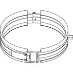 Хомут для жесткой фиксации REHAU 160 M10/М12 (11200491003)