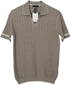 Футболка Поло из хлопка и льна MeleCL (Турция). Р-ры 46-52