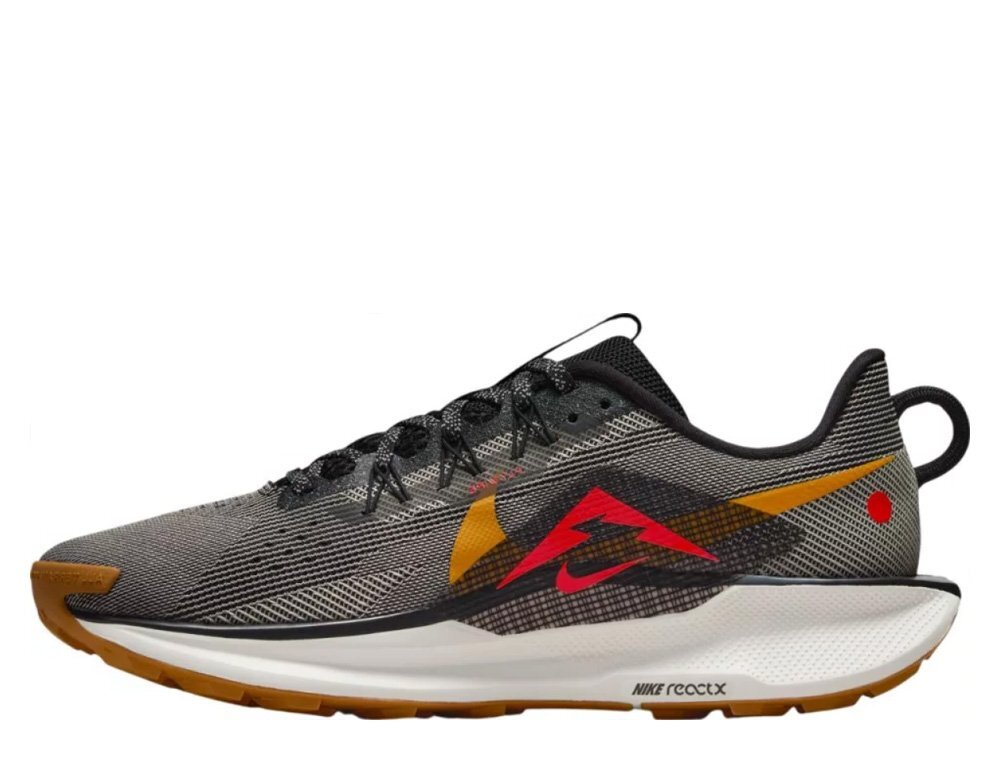 Кроссовки для бега мужские Nike ReactX Pegasus Trail 5 Серо-Медовые