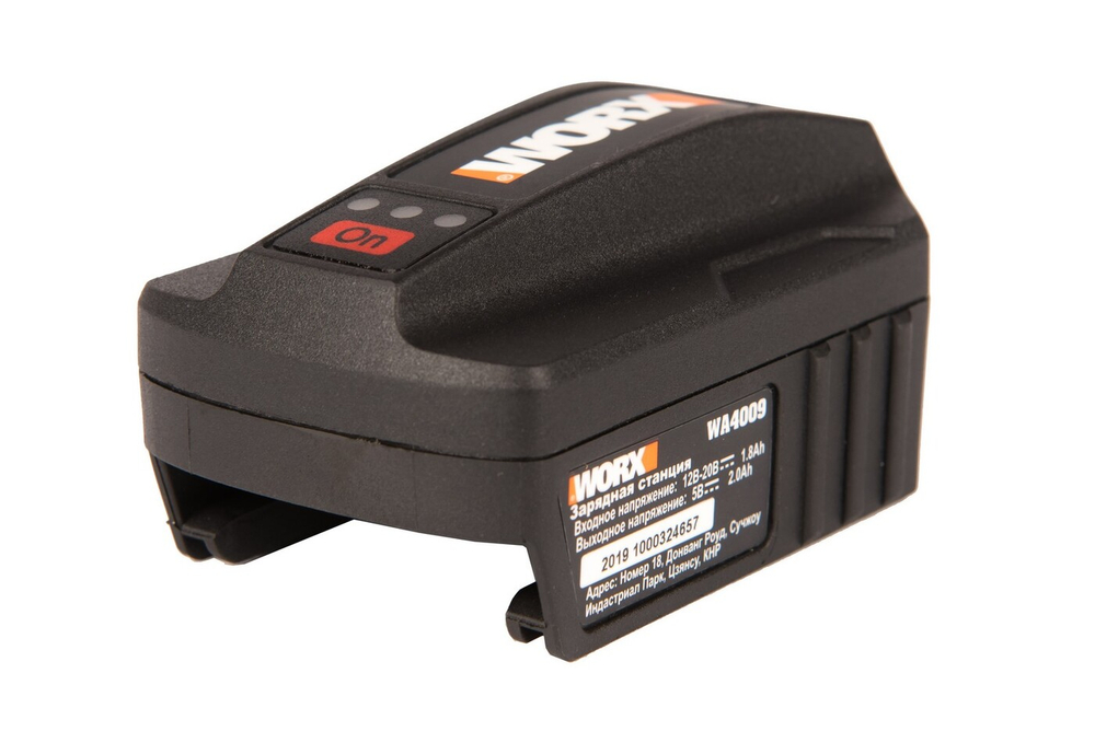 USB адаптер Powerbank для аккумуляторов WORX WA4009 POWERSHARE