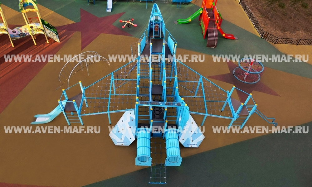 Игровой комплекс с подсветкой Самолет СУ-35