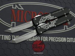 Нож Microtech Ultratech "Dead Man's Hand" T/E A+++ (Правый) Tanto - клинок апокалиптик