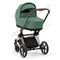 Коляска для новорожденных Cybex Priam IV Leaf Green шасси Rosegold