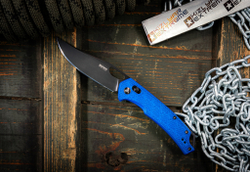 Складной нож SRM 9201-PL BlackWash сталь 8Cr13MOV рукоять Blue FRN