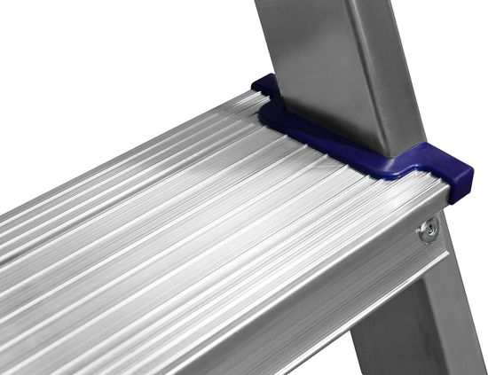 Двухсторонняя стремянка СИБИН 4-х ступенчатая алюминиевая 38825-04