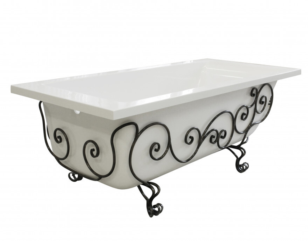 Кованая подставка для ванн Эстет "Дельта" 150 см, ФР-00001215