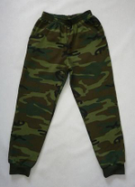 Штаны для мальчиков Камуфляж, футер. р.92. 016877568