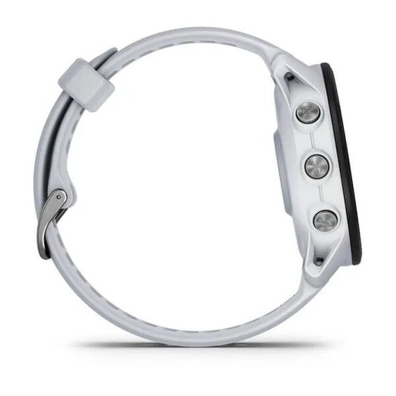 Garmin Forerunner 955 — спортивные умные часы с белым ремешком
