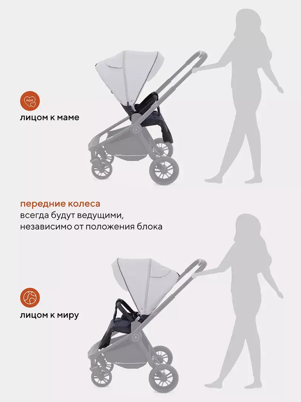 Коляска детская RANT basic "ENERGY" RA096