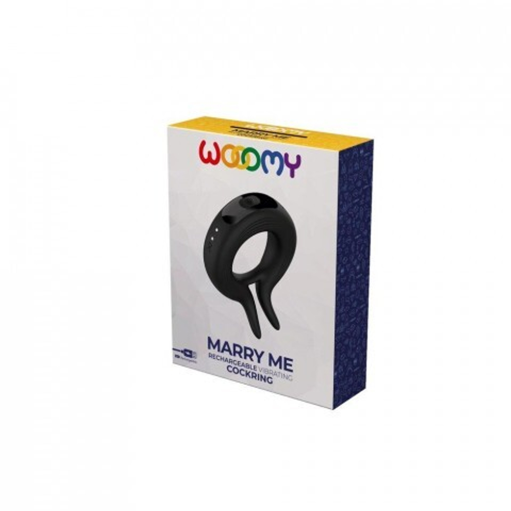 Эрекционное кольцо Marry Me от WOOOMY (9,3 * 3 см.)