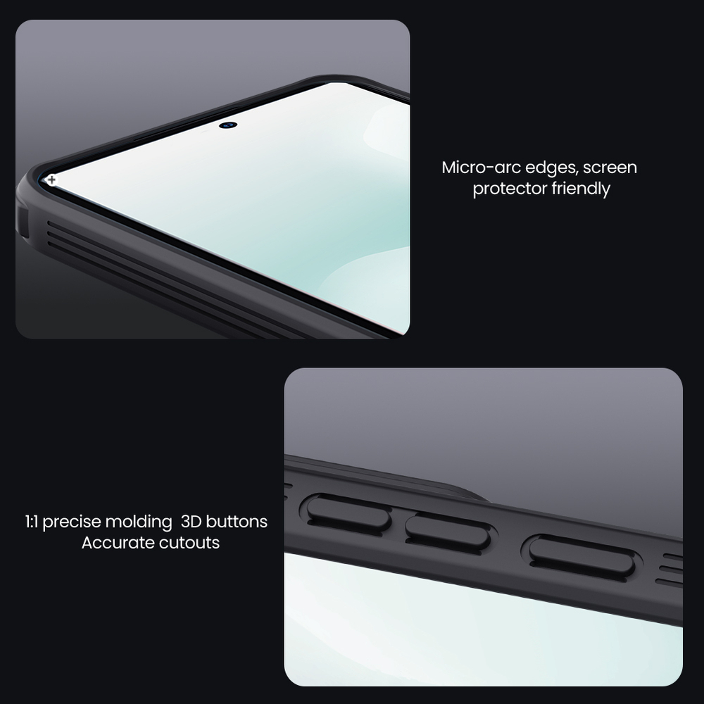 Усиленный защитный чехол с защитной шторкой для камеры от Nillkin на Xiaomi Poco F7, серия CamShield Pro Case