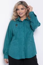 Рубашка Камета (зеленая) Б12349-18 LT Collection