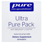 Pure Encapsulations, Ultra Pure Pack With Metafolin® L-5-MTHF, 30 Packets
