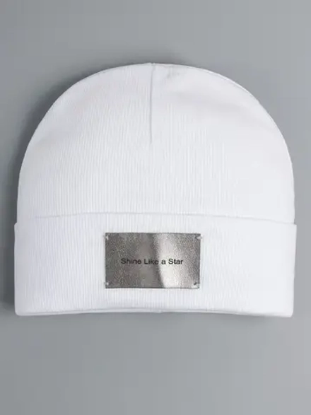 Шапка трикотажная демисезонная для детей