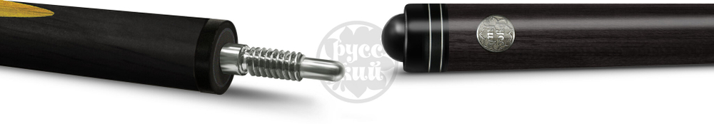 10-8-Р Кий "Классик 13-запильный" 2 РС, черн.граб/желт.граб(РК)