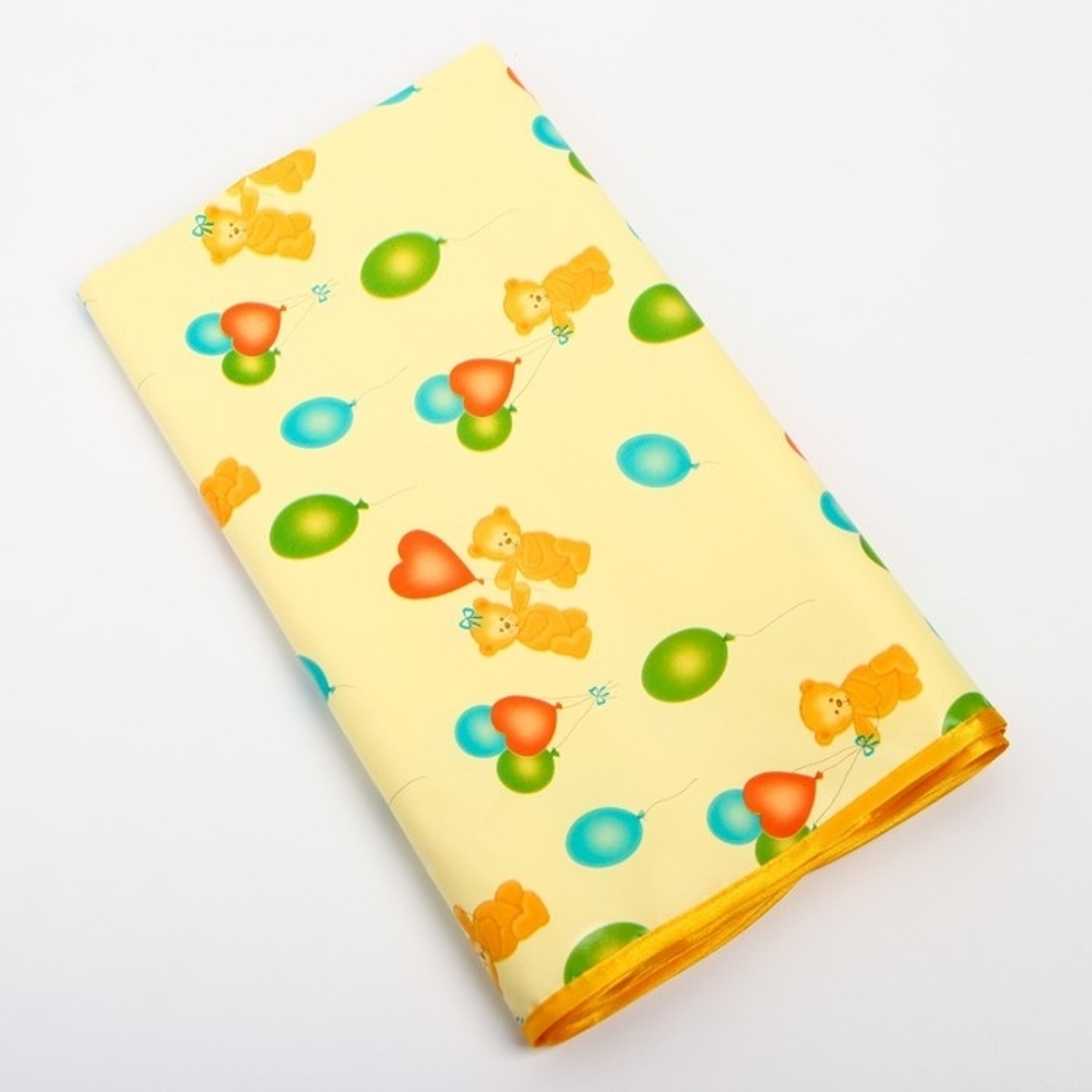 1066970 Клеёнка с ПВХ-покрытием, 70х100 см, цвета МИКС