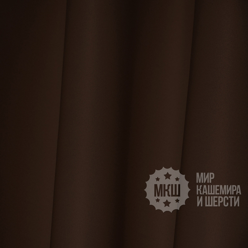 Готовые шторы блэкаут для спальни:   Заря (арт. А30-501-1)  - (150х270)х2 см. - тёмно-коричневый