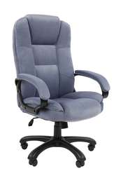 Кресло Chairman Home 600 Россия ткань Т-71 голубой