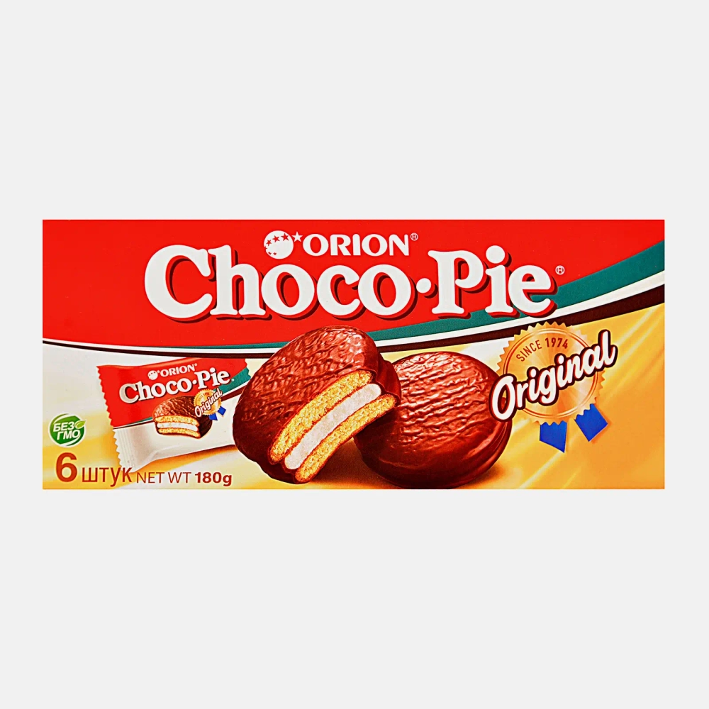 Пирожное Orion в глазури Choco Pie 180г