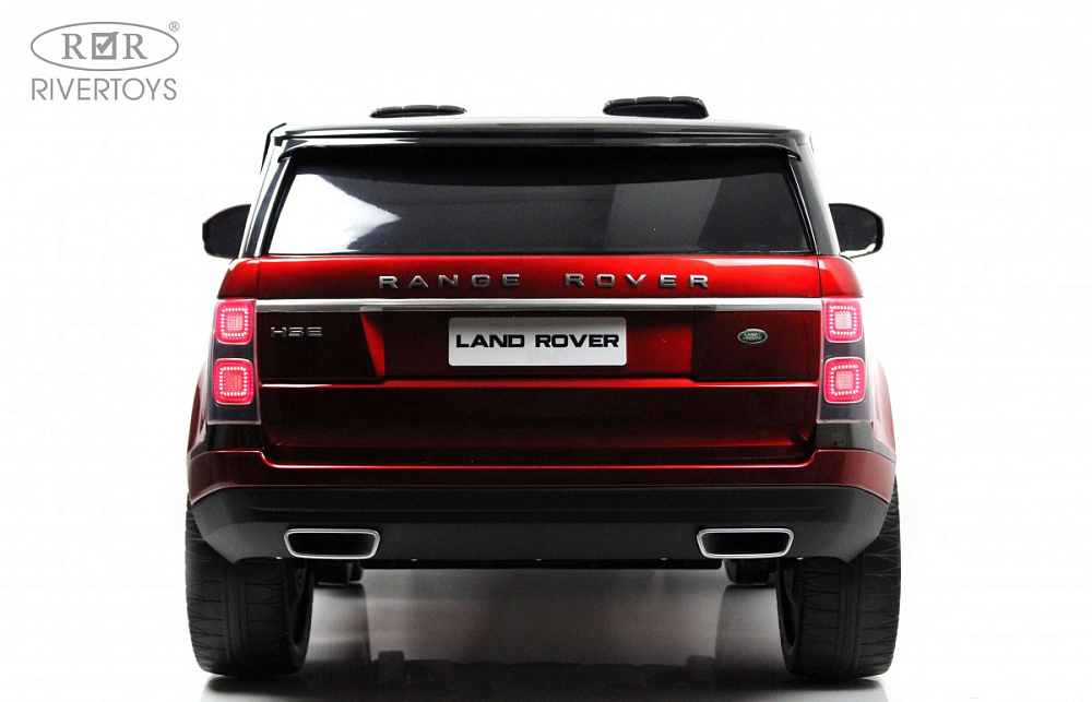 Детский электромобиль RiverToys Range Rover HSE 4WD Y222YY красный глянец