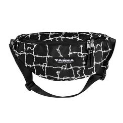 Поясная сумка ТАЙНА BLOCK-FULL Черная/Колючка белая