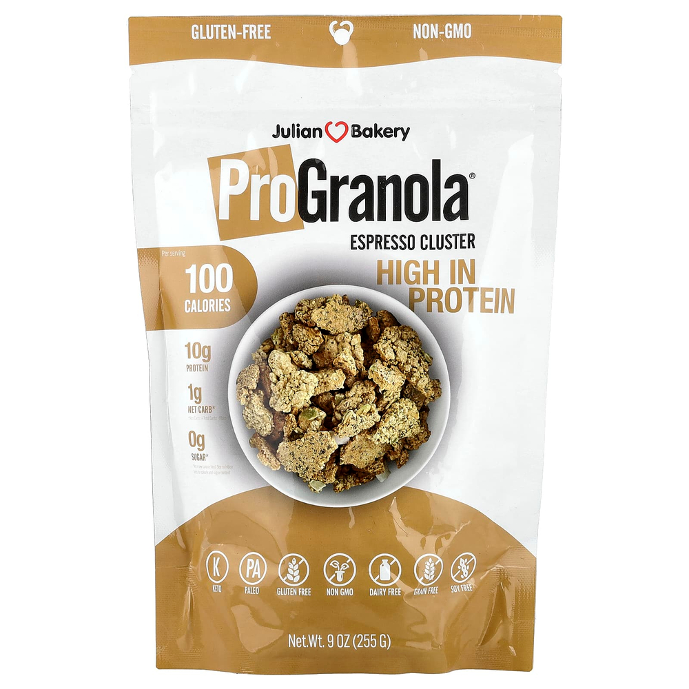 Julian Bakery, ProGranola®, смесь для приготовления эспрессо, 255 г (9 унций)