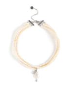 Колье "Celebrity white" Silver