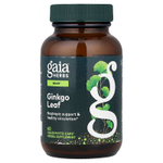 Gaia Herbs, листья гинкго, 60 жидких капсул Phyto-Caps®