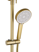 Душевая система WONZON & WOGHAND FRAME, Брашированное золото (WW-88739010-BG)