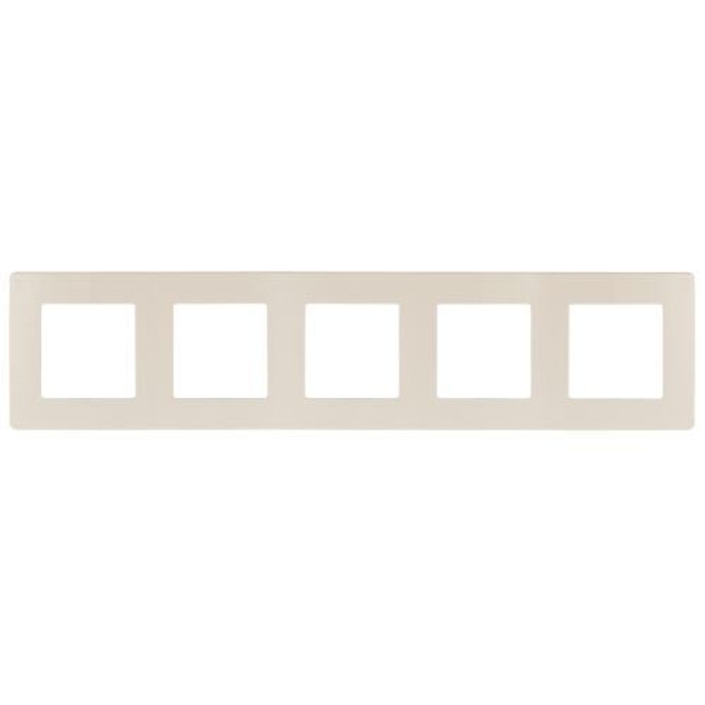 Рамка 5-м 12-5105-02 сатин слон. кость Эра Б0052540