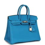 Оригинальная сумка из коллекции A с палладиевой фурнитурой Hermès Birkin