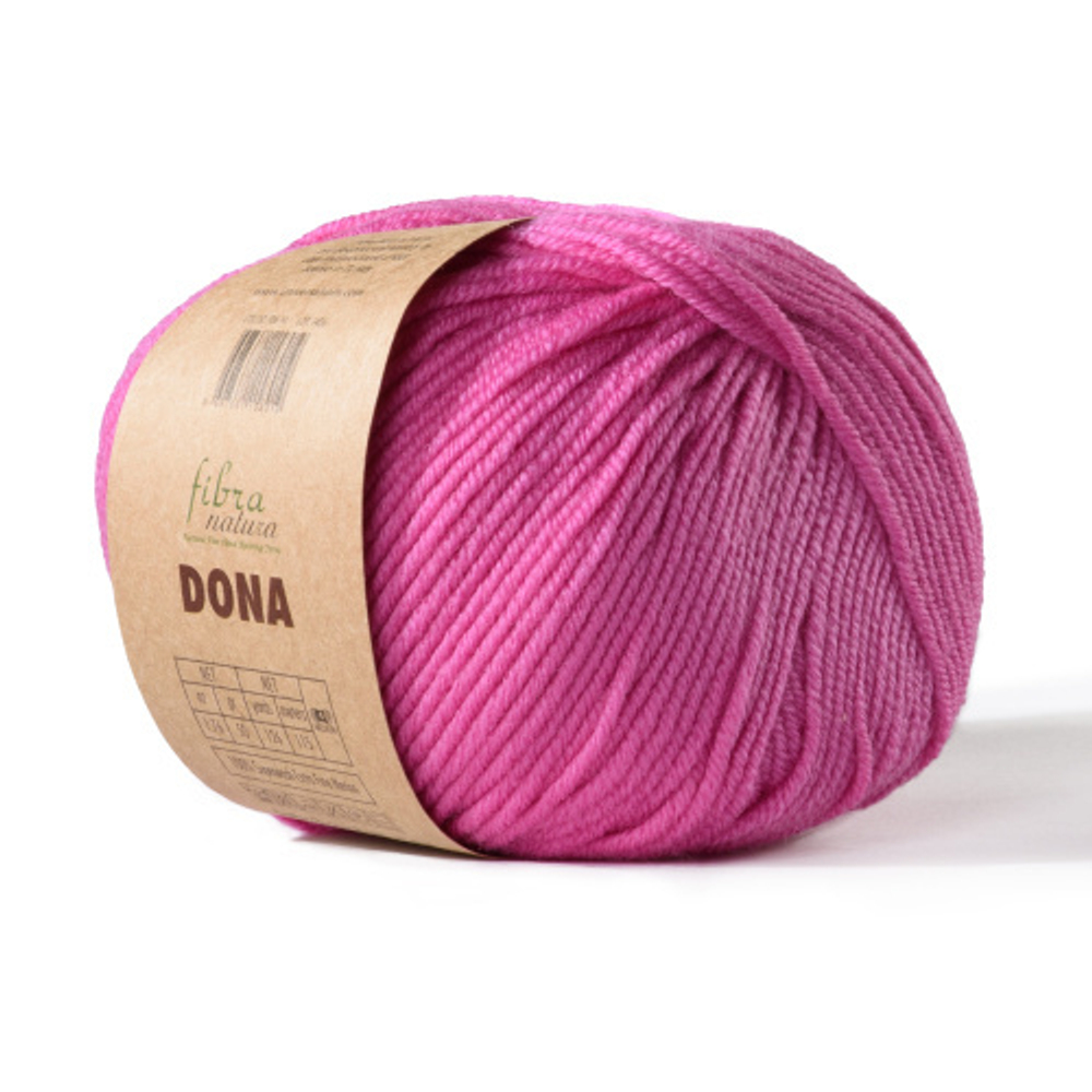 Пряжа Dona 50г, 115м, 100% меринос экстрафайн (цена за 1 шт)