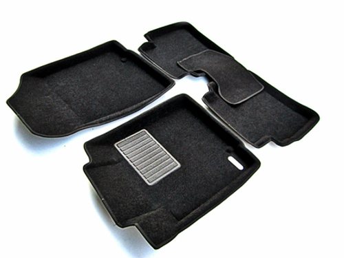 Коврики салона для RENAULT Latitude (2010-2015) / NISSAN Teana (2008-2019) Euromat 3D Business черные. Арт. EMC3D-003718