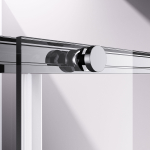 Душевой уголок Slim-N VSR-4SN9011CL, 1100*900, хром, стекло прозрачное