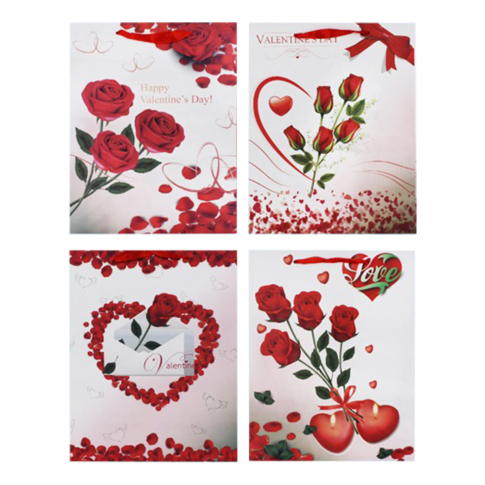 Подарочный пакет Basir, серия "Love", 32*44*11 см, ассорти