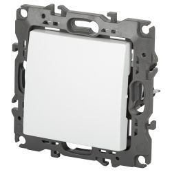 Переключатель ЭРА Серия 12 12-1103-01М , 10АХ-250В, белый матовый