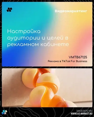 Настройка аудитории и целей в рекламном кабинете