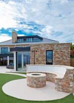 Натуральный камень Кварцит бежевый Pharaon 200x550x20-40 Грубый камень