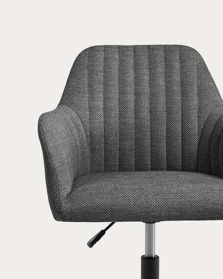 Рабочее кресло на колесиках Madina темно-серое