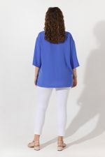 Блуза Жаркий сезон-1 Виотекс СИНИЙ