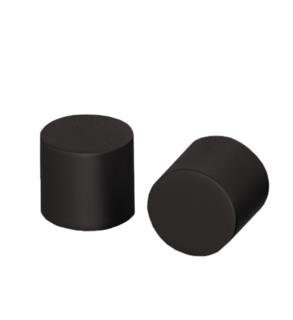 Наконечники "Заглушка Прости" d19 мм, цвет черный