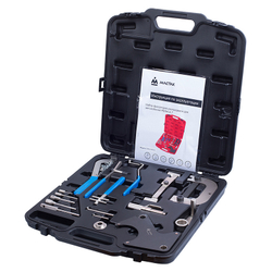 МАСТАК (103-21801C) Набор фиксаторов распредвала / коленвала, Renault, кейс, 20 предметов