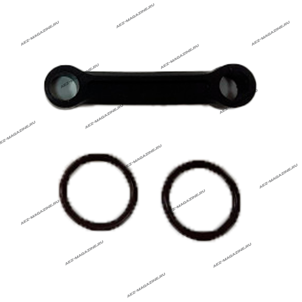 Шатун в комплектес 2мя резиновыми кольцами подходит для перфоратора Макита 5210, 5211, 5201¶