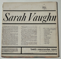 Винтажная виниловая пластинка LP The Voice Of Sarah Vaughan (USA 1961)
