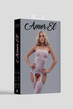 Полупрозрачный боди-комбинезон Isabel