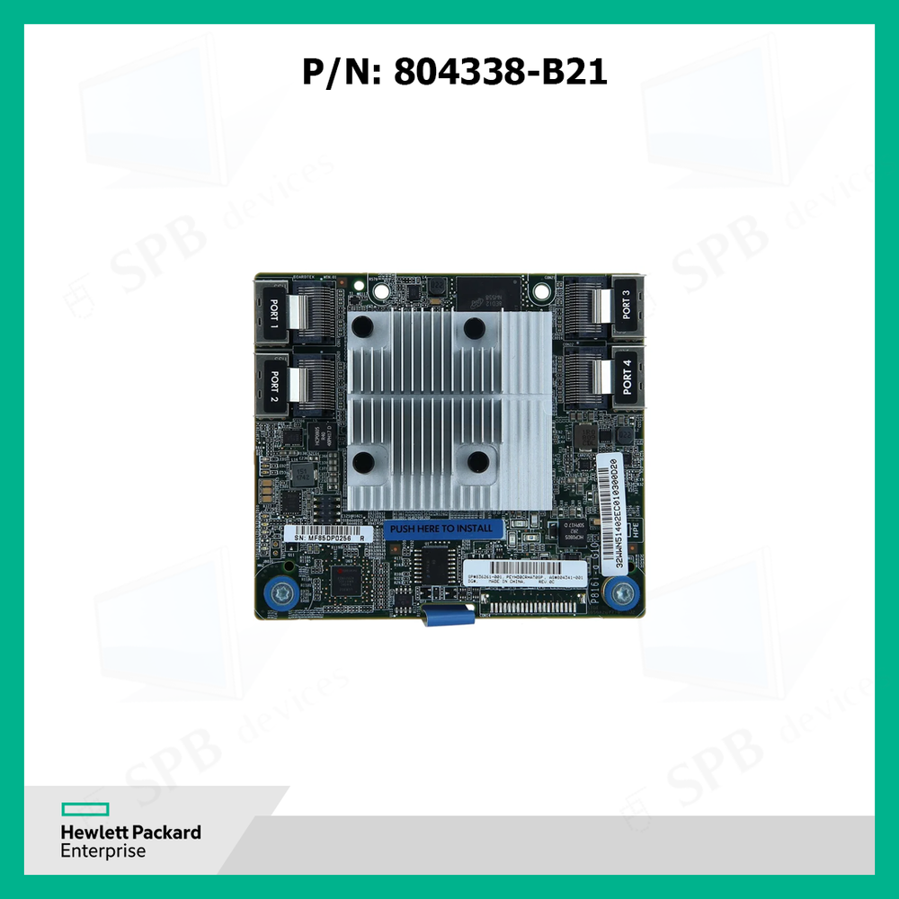 Контроллер HPE Smart Array P816i-a SR Gen10 4GB 12G SAS Controller 804338-B21 836261-001