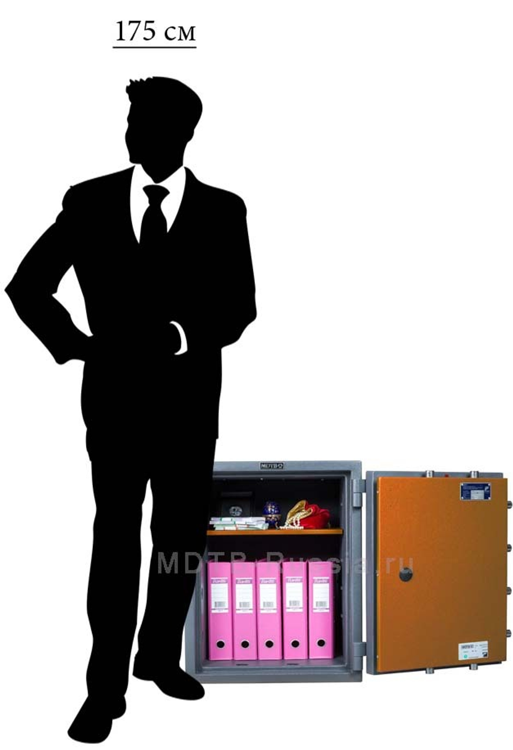 Burglar-proof safe MDTB BASTION M 67 2K