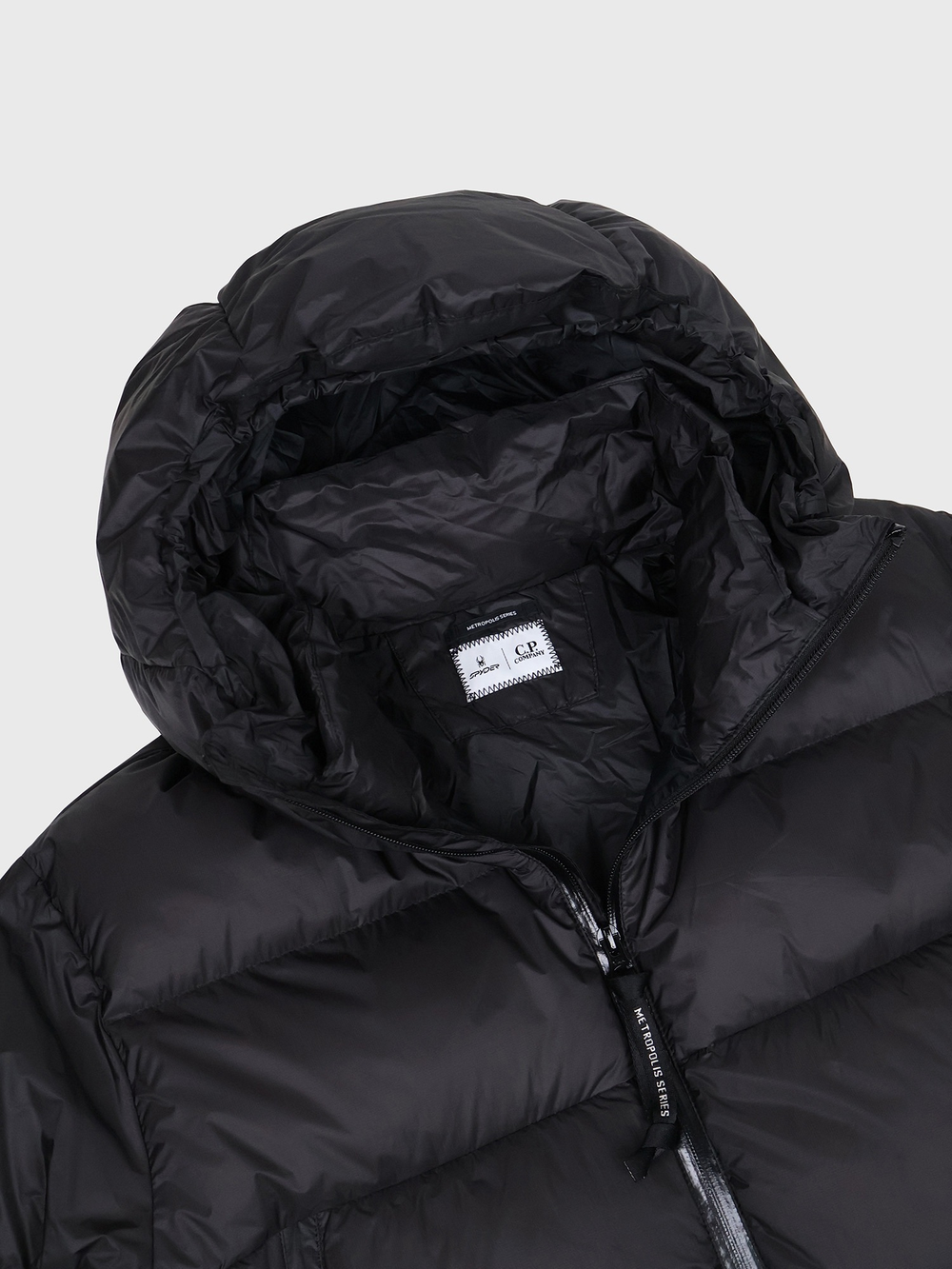 Пуховик C.P. Company x Spyder Pertex Quantum Metropolis Series Black